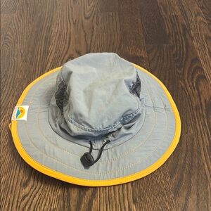 Rainier Sun ☀️ Kids  Sun Hat with Light Orange Trim